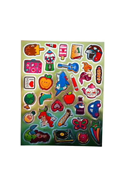 Bluoksweet 20x25cm velika vintage grafitna naljepnica Model-5 za decu i tinej...