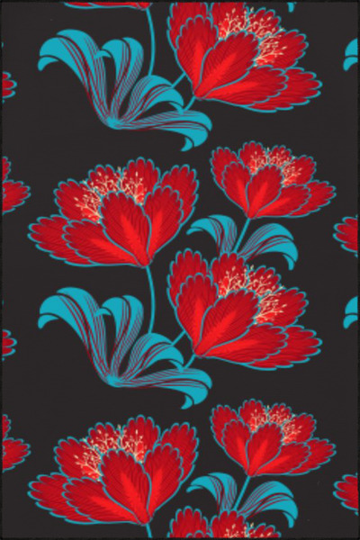 Rugs Modern Halı قاعدة منسوجة بنمط الأزهار وسجادة قابلة للغسل miravip9480