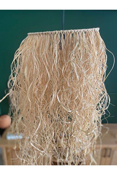 Gunwood Doğal Rafya Avize