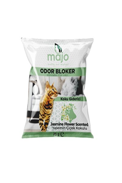 TİNEKE Majo Yasemin Çiçek Kokulu Doğal Kedi Kumu Koku Giderici Temizleyici