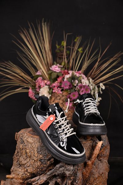 Kuum Kuum Brand Black Sneakers - Orthopedic and Memory Based, Use Without Season