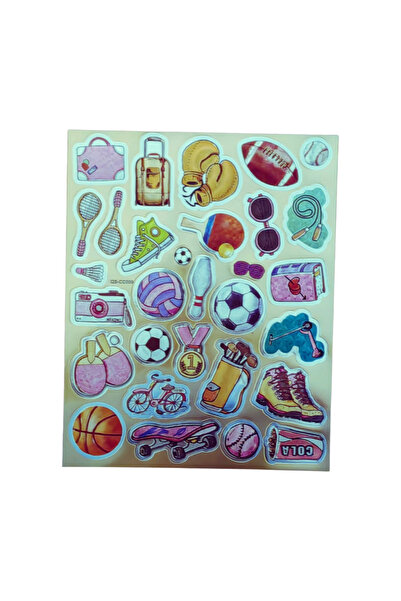 Bluoksweet 20x25cm Autocolant cu graffiti vintage de dimensiuni mari Model-10...