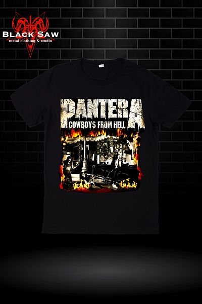 Valens Pantera Cowboys From Hell - Μπλουζάκι