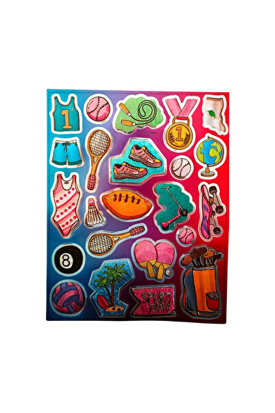 Bluoksweet 20x25cm Autocolant de dimensiuni mari Vintage Graffiti Model-6 pen...
