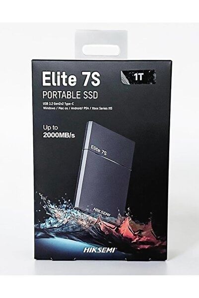 Hiksemi Elite 7S 1TB - 2000MB/s Portable SSD