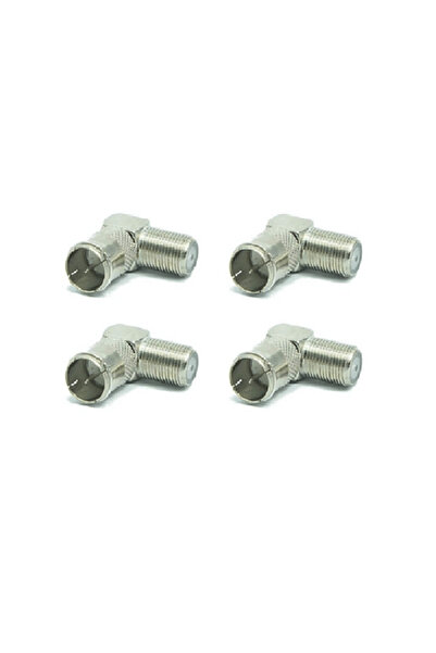 Derwell Hızlı F Konnektör L Fiş 90 Derece Anten Başlığı Quick Fiş Için F Conn...