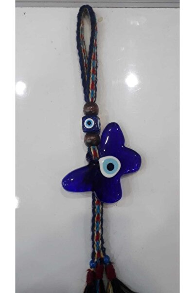 M sadık Figurină Fluture din Sticlă Pură cu Mărgele Nazar Boncuk
