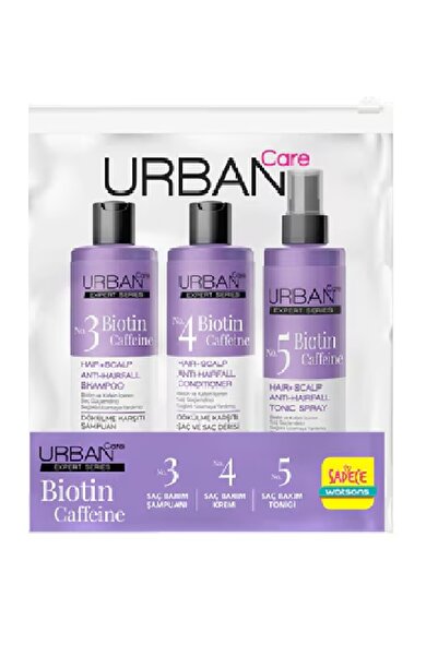 Urban Care Expert Biotin & Kafein Dökülme Karşıtı Seyahat Seti