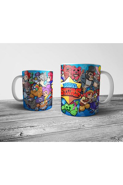 Pixxa Brawl Stars Mug Model 1 - Comfortable and Stylish Design