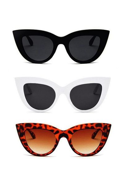 Nilu Moda Women's Set of 3 Sunglasses