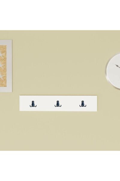 HANAHŞAP Kapı Arkası Hol Koridor Mutfak Banyo Askılığı Çok Amaçlı Raf Askı Anahtarlık Duvar Askısı