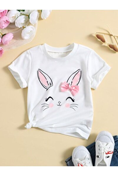 CLASSY.MODA Tricou Single Jersey - Tricou cu mânecă scurtă, cu decolteu tripl...