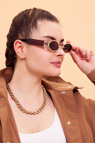 Nilu Moda نظارات شمسية نسائية - تصميم أنيق ومريح