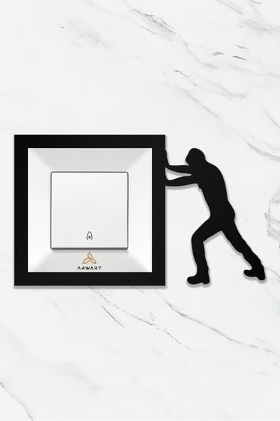 AHWART Wooden Socket Frame - Power Concept, Decorative and Switch Frame