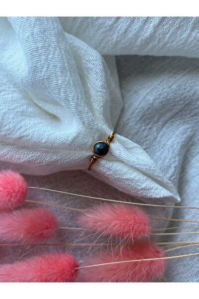 PelvedDesign حجر السج الثلجي - حلقة سلكية ذهبية قابلة للتعديل