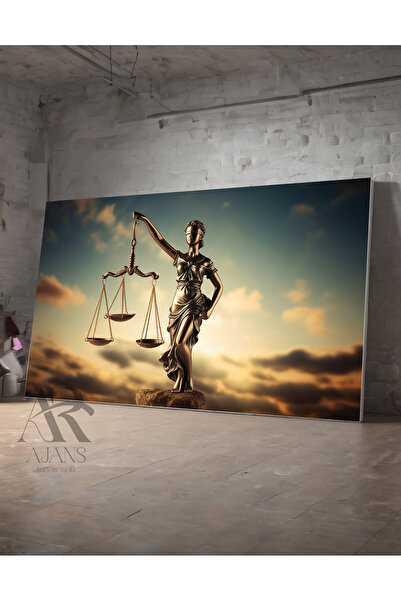 AR AJANS KANVAS TABLO Serija Liberty Scale 2 Dekorativna Slika na Platnu