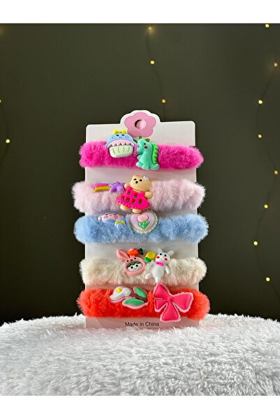 Chocuk Large Plush Set of Five Rubber Buckles