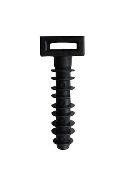 Gwest Elektrik Kablo Beton Kroşe TH-2 Siyah 100 Adet 9.5mm