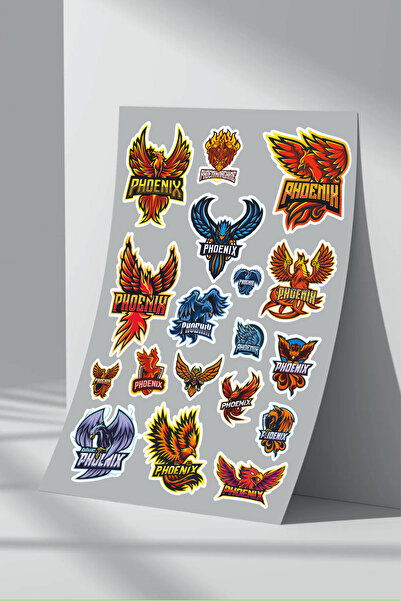 Sticker Market Set de autocolante Phoenix