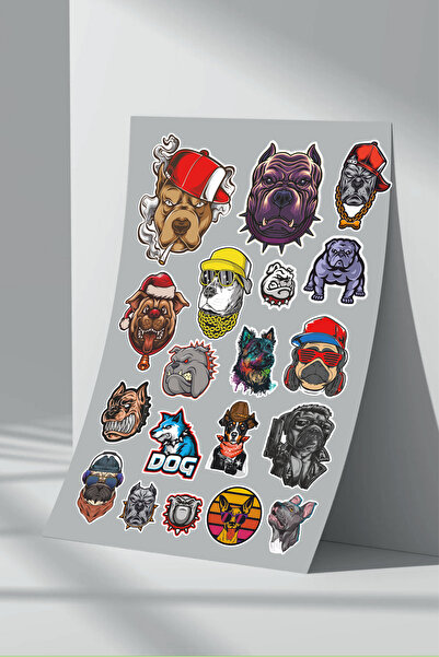Sticker Market Set de autocolante pentru câini de 15 piese