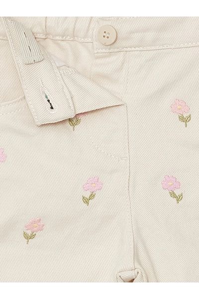 LC Waikiki LCW Baby - Κεντημένο ελαστικό σορτς μέσης για κοριτσάκι