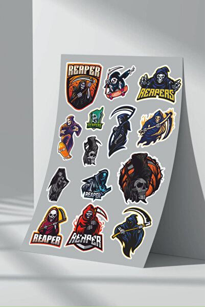 Sticker Market Set de autocolante Reaper - 6 bucăți