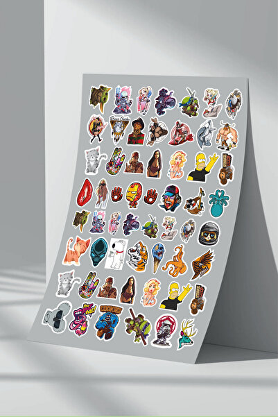 Sticker Market Set de autocolante pentru laptop - Pachet de 2