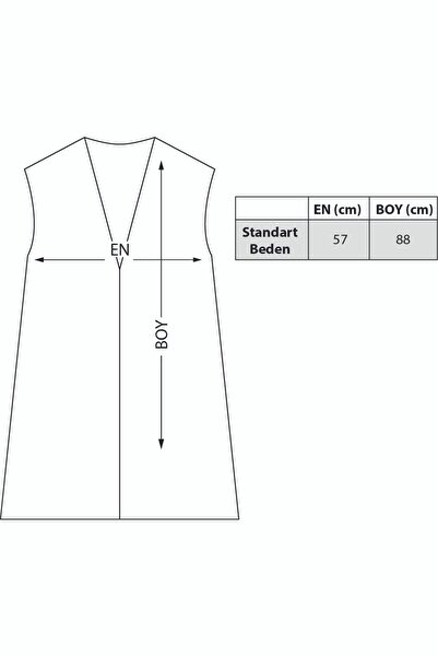 Kidilia Bamboo Sleeveless Peshtemal Kimono - With Mermaid Image