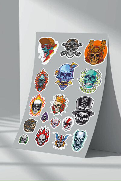 Sticker Market Set de autocolante cu craniu nr. 21