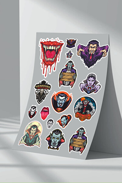 Sticker Market Set de autocolante cu model vampir