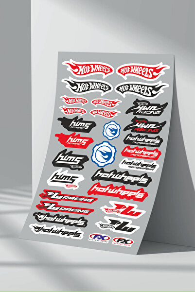 Sticker Market مجموعة ملصقات رعاية للدراجة النارية مكونة من 13 قطعة