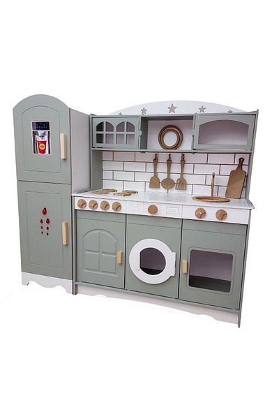 Hedef Green Toy Kitchen/Refrigerator(1 LED)
