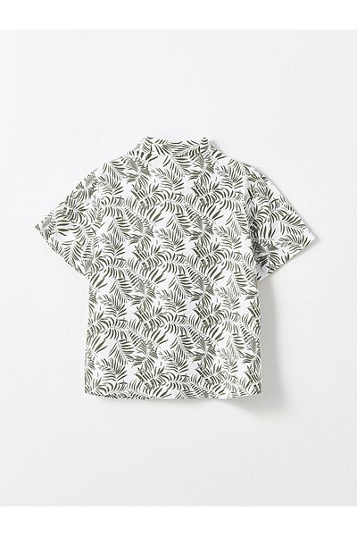 LC Waikiki Πουκάμισο για αγόρι - LCW μοτίβο και λινό blended