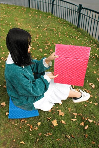 Lord Mountain Kamp Minderi, Kamp Matı, Hafif Kamp Oturma Minderi, Katlanabilir Minder, Outdoor Minder, Pembe