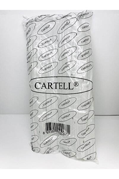 Rüveyda Cartell Şeffaf Renk İnce Sıcak Silikon Mumu - Sararmaz