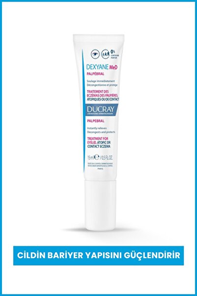 Ducray Dexyane Med Palpebral Atopik veya Kontakt Göz Egzaması İçin Onarıcı Bakım Kremi 15 ml