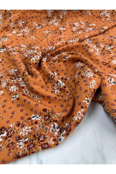 ipekkumaş فستان فيسكوز قطني - قماش مائة بالمائة