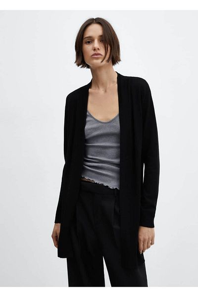 MANGO Woman Thin knitwear cardigan