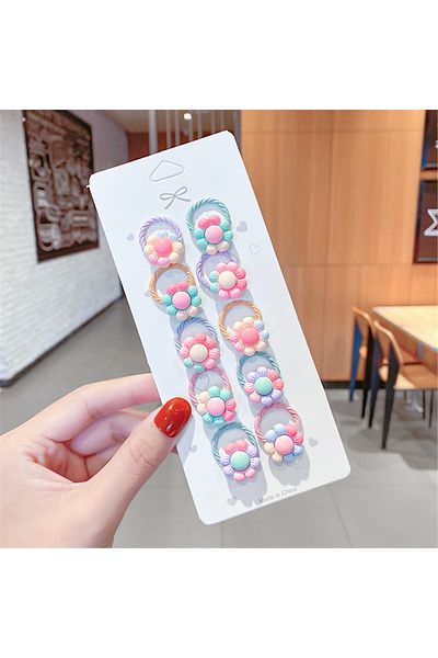 So Much Accesories So-much Baby Kids Floral Rubber Buckle Set-7