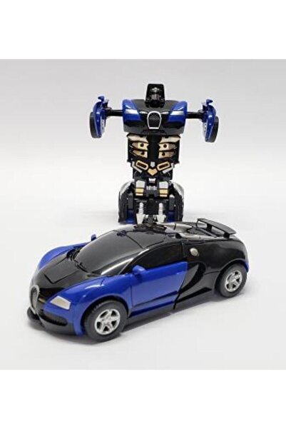 mrc 2'li Bugatti Robota Dönüşen Oyuncak Araba