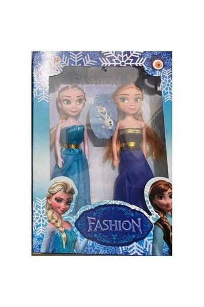 MUTLU ÇOCUK OYUN DÜNYASI Anna Elsa Karlar Ülkesi 2 Karekter Li Oyuncak
