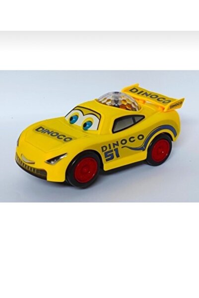 Can Ali Toys 3d Işıklı, Müzikli, Dil Çıkaran Çarp Dön Sensörlü Şimşek Mc Queen Araba