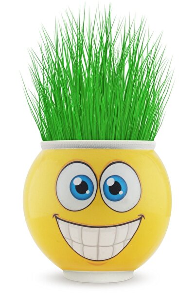 Çimoji Çim Adam Sırıtan Surat Çim Adam