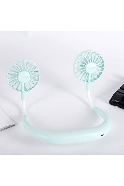 JUNGLEE BOYUNLUK FAN ŞARJLI VANTİLATÖR BOYUN FANI SERİNLETİCİ MİNİ VANTİLATÖR