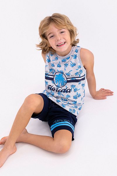 ROLY POLY Florida Karmelange Young Men's Bermuda Suit - Rolypoly
