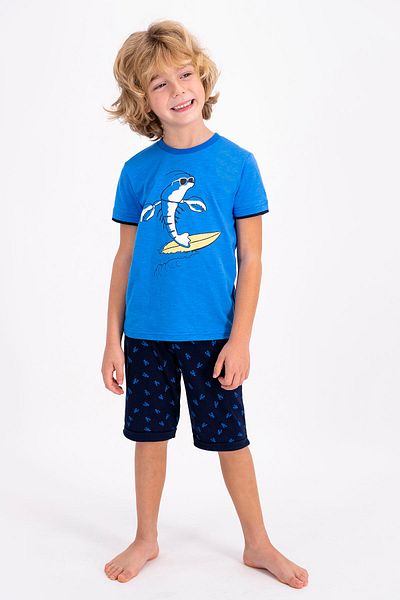 ROLY POLY Men's Surfing Crab Cobalt Bermuda Suit - Young
