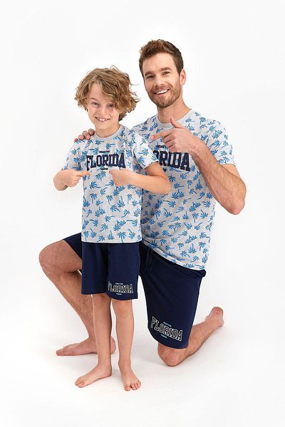 ROLY POLY Florida Karmelange Young Men's Bermuda Set - Rolypoly Paradise