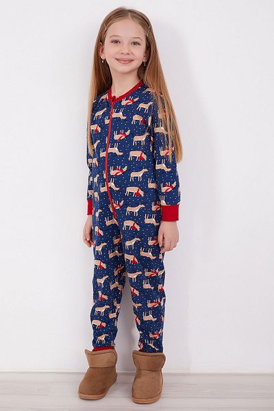 ROLY POLY Гащеризон за момиче Rolypoly Deer Dark Indigo
