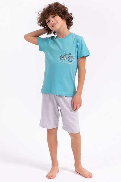 ROLY POLY Lets Get Out of Here Blue Boy Bermuda Suit