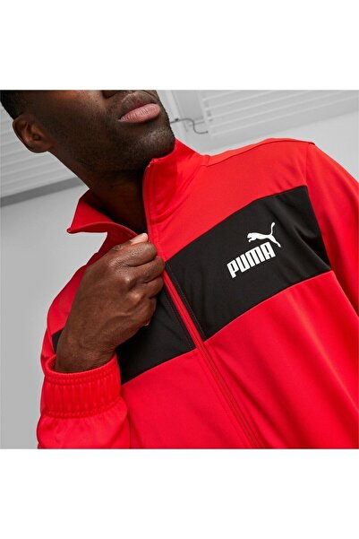 Puma Poly Suit Cl Men's Red Casual Style Tracksuit Set67742711